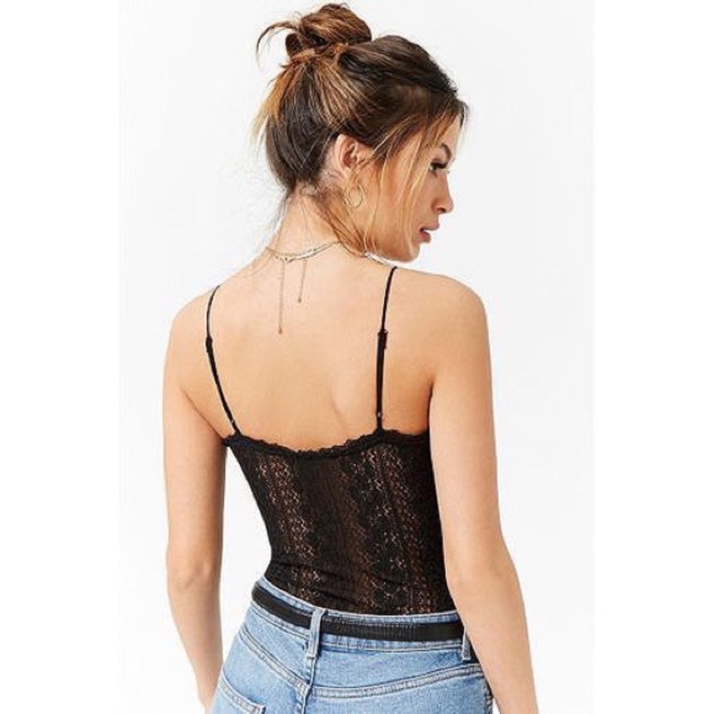 Lace Cami Bodysuit - NWT - Picture 2 of 6